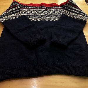 Turi Handmade Wool Vintage Sweater Large Woman’s Ski sweater